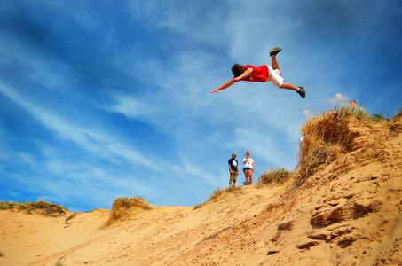 High extreme cliff photo