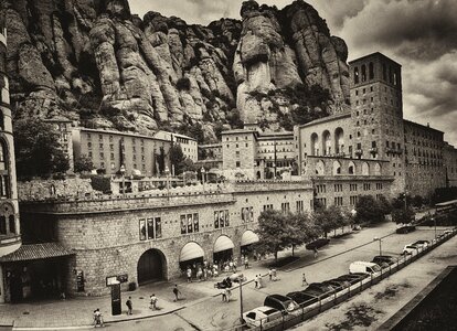 Monastery catalonia spain