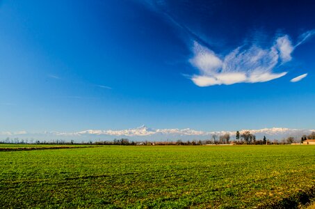 Italy mountain vista photo