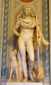 Meleager, Roman, 2nd century AD, copy of Greek original, marble - Galleria Borghese - Rome, Italy - DSC04929