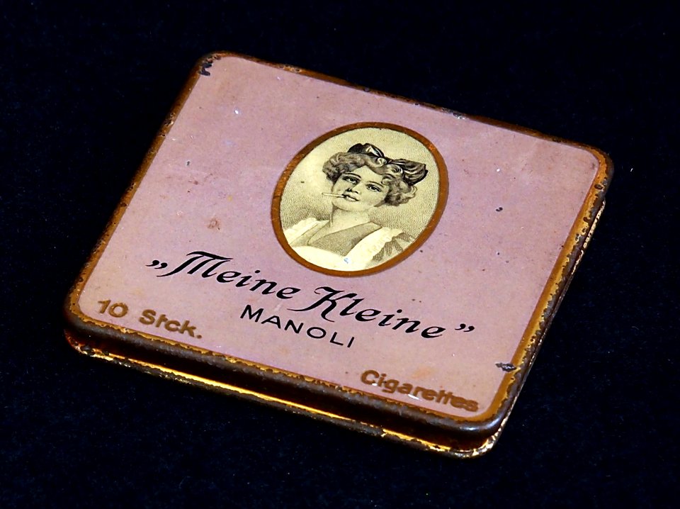 Meine Kleine, Manoli cigarettes 10 stck rose blikje, foto5