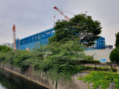 Meguro incineration plant rebuilding