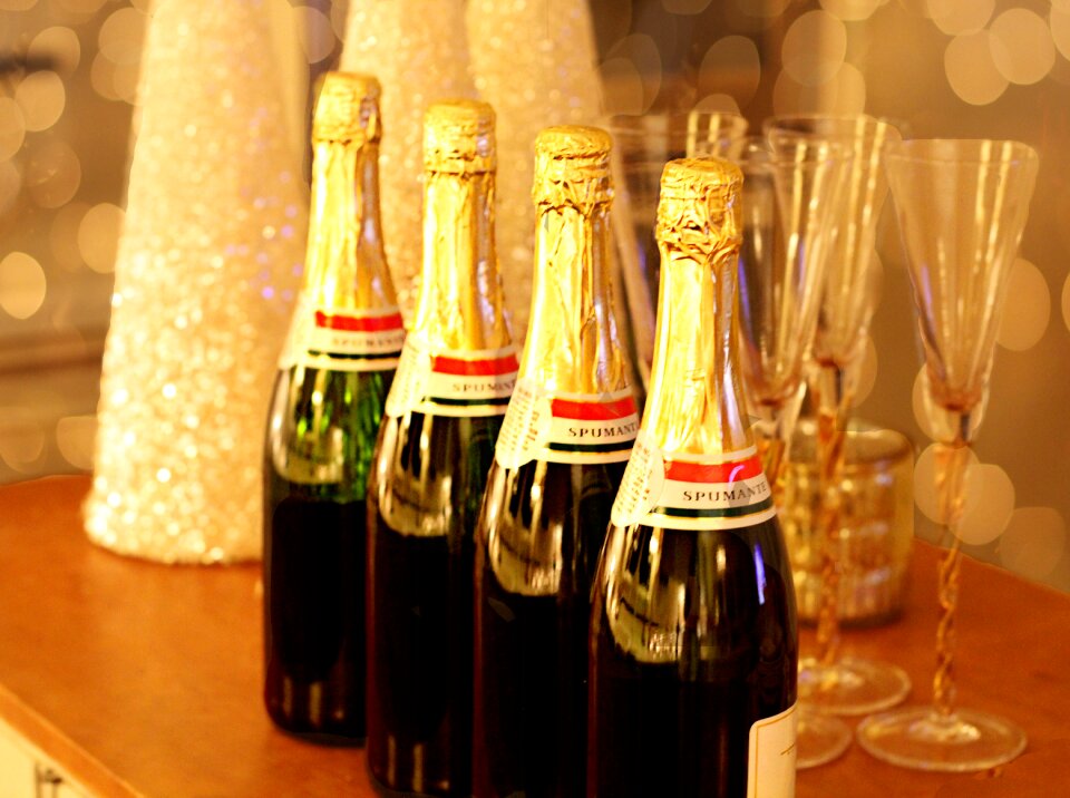New year 2017 toast