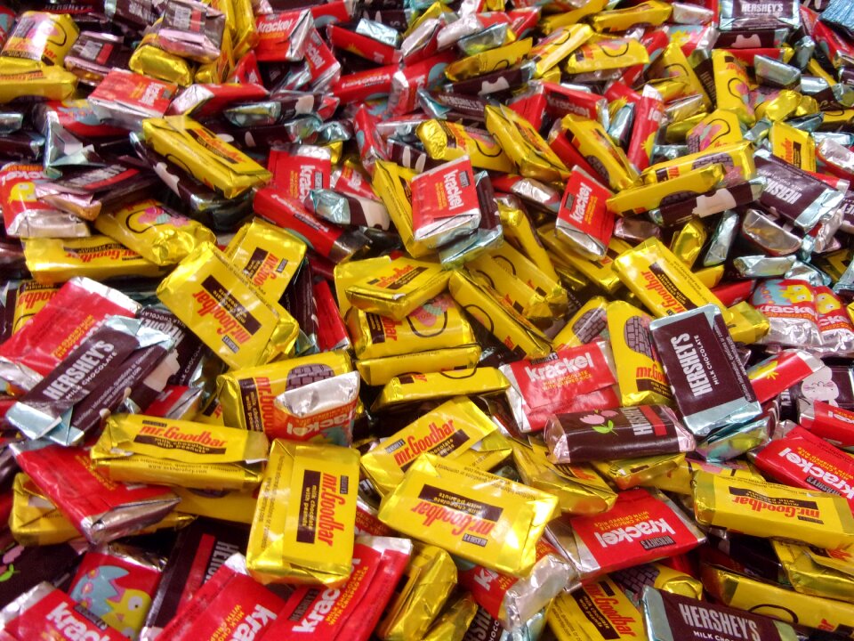 Candy bar hershey's sugar