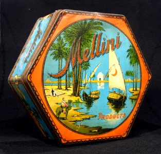 Mellini products hexagonaal blik, foto 6