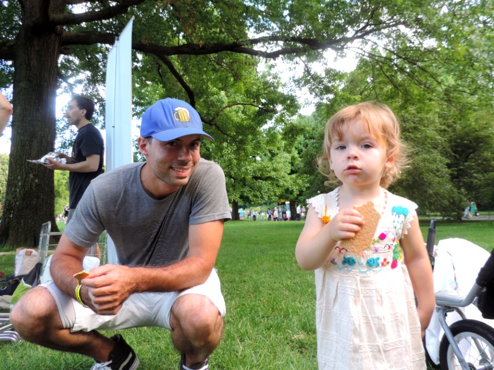 Michael and Stella at Wiknic NYC 2016 jeh