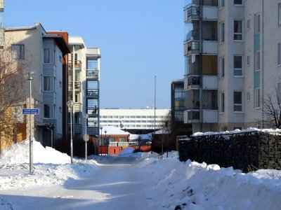 Meritullinraitti Oulu 20090222