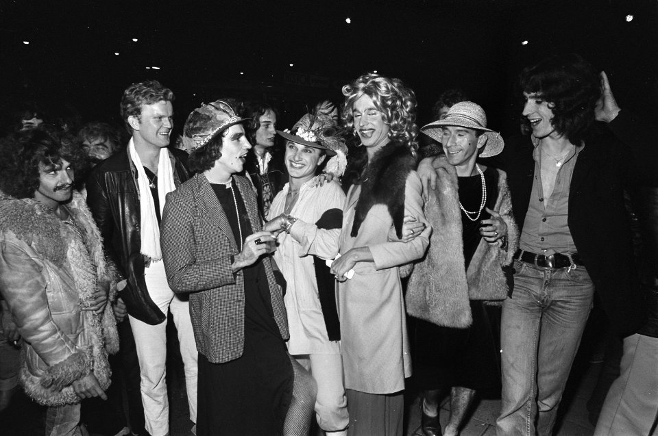 Miami Nightmare protestmanifestatie Concertgebouw tegen zangeres Anita Bryant , Bestanddeelnr 929-3815