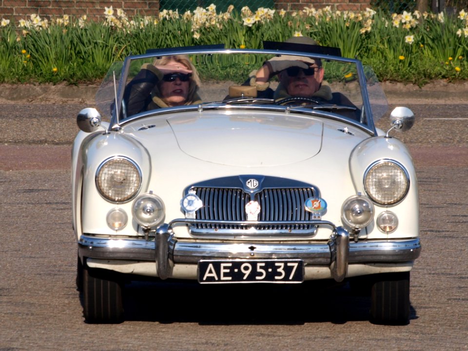 MG A (1961), Dutch licence registration AE-95-37, pic2