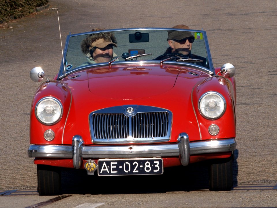 MG A (1957), Dutch licence registration 72-22-HJ, pic2