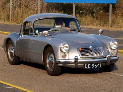 MG A Coupe 1600 dutch licence registration DE-96-11 pic03