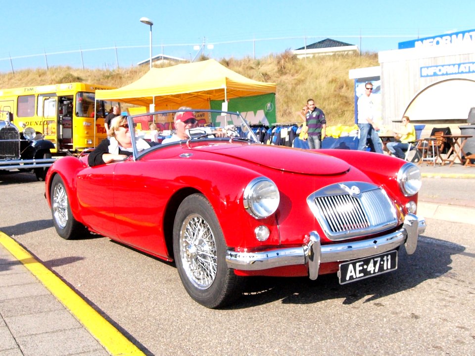 MG A dutch licence registration AE-47-11 pic1
