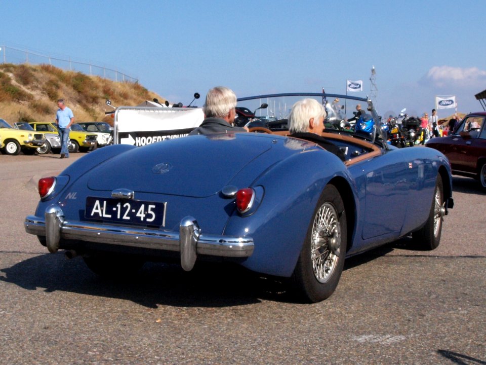 MG A dutch licence registration AL-12-45 pic3