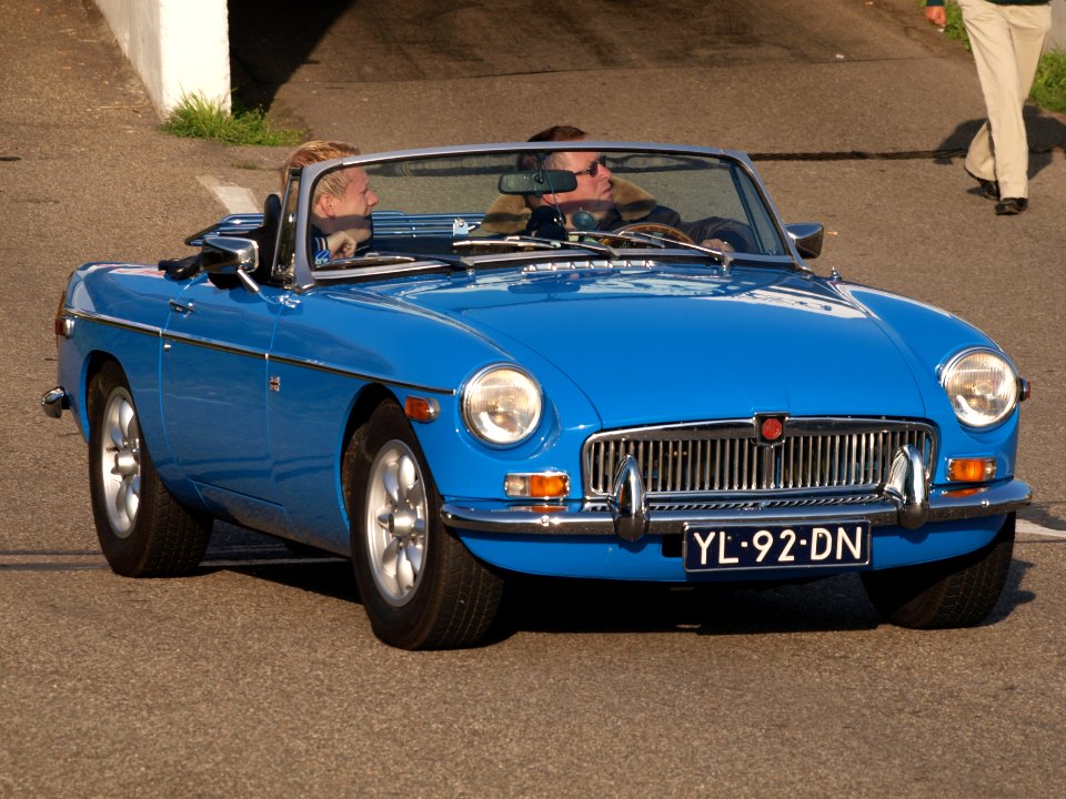 MG B Tourer US dutch licence registration YL-92-DN pic01