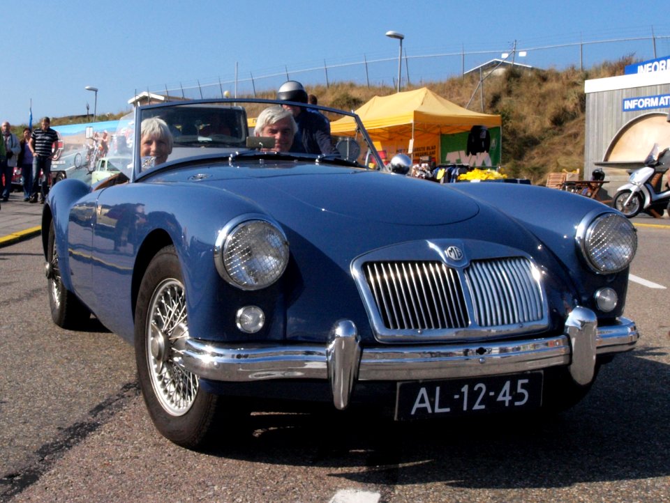MG A dutch licence registration AL-12-45 pic5