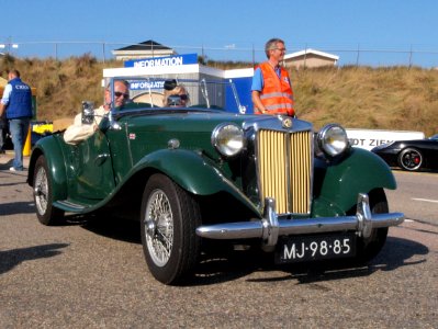 MG CABRIOLET dutch licence registration MJ-98-85-