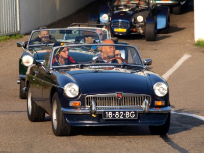 MG B dutch licence registration 18-82-BG pic2