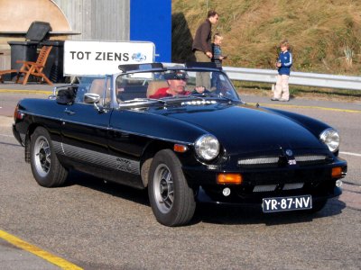 MG B Tourer US dutch licence registration YR-87-NV pic2