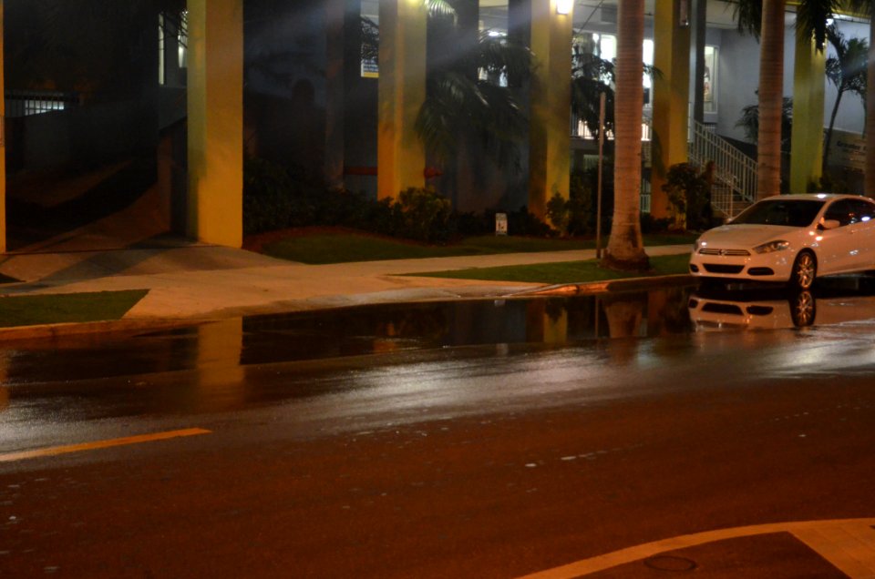 Miami tidal flooding Oct 14 2016 06