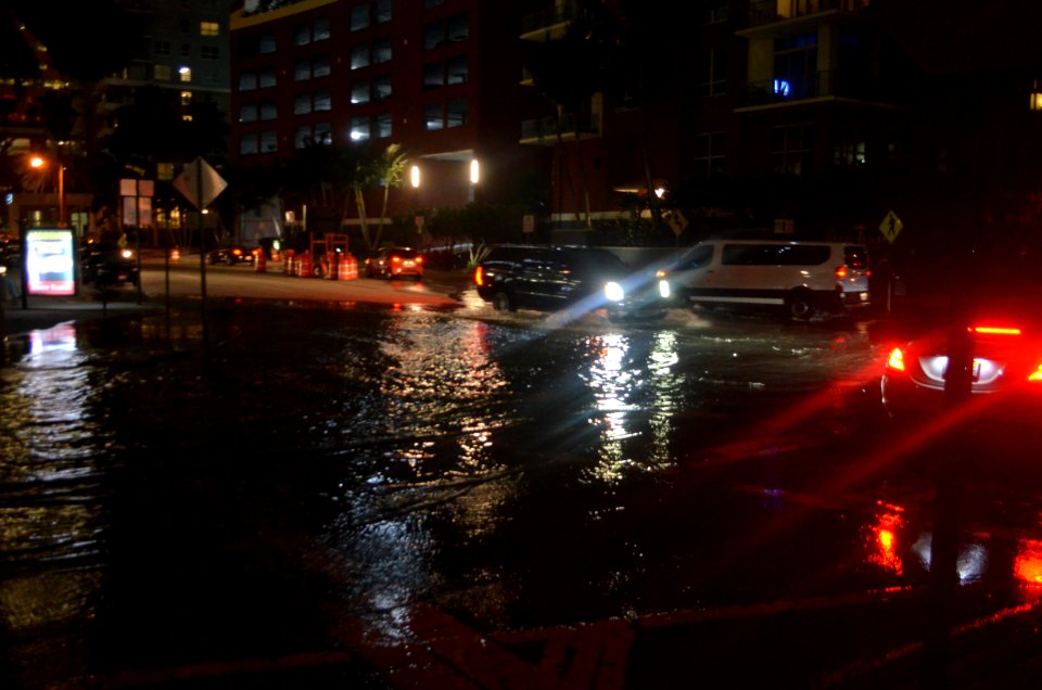 Miami tidal flooding Oct 14 2016 13