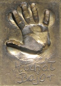Michał Bajor handprint