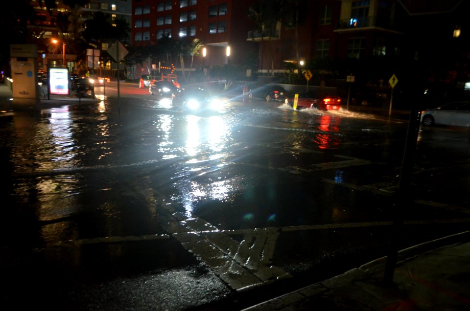 Miami tidal flooding Oct 14 2016 10