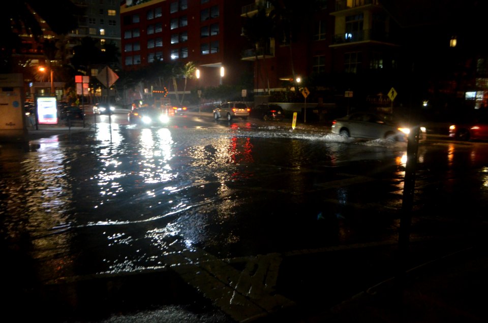Miami tidal flooding Oct 14 2016 09
