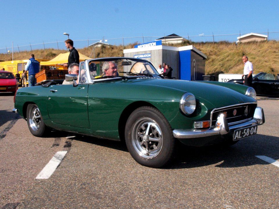 MG B dutch licence registration AL-58-04 pic2