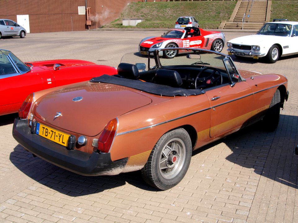 MG B (1981), Dutch licence registration TB-71-YL