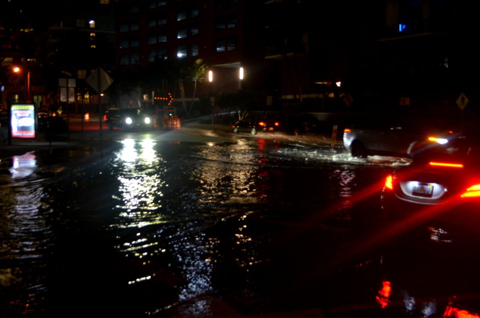 Miami tidal flooding Oct 14 2016 12