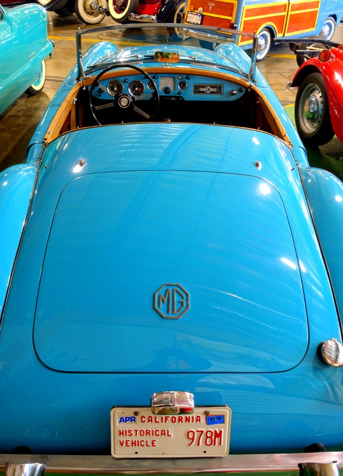 MG, unidentified - Automobile Driving Museum - El Segundo, CA - DSC01908