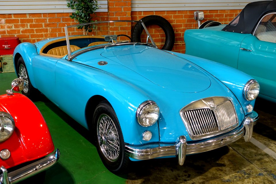 MG, unidentified - Automobile Driving Museum - El Segundo, CA - DSC01904