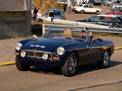 MG B dutch licence registration AL-99-95 pic2