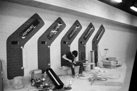 Metrotraject wordt 10 oktober 1980 geopend tussen Weesperplein en Centraal Stati, Bestanddeelnr 931-0564