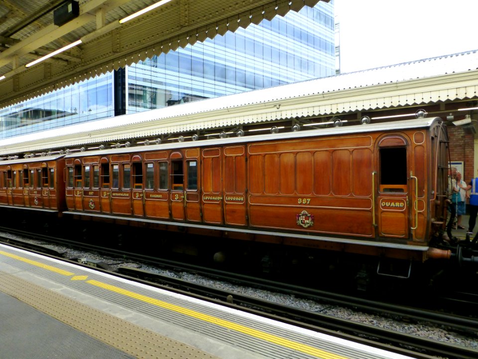 Metropolitan Railway Brake 3rd Coach No.387