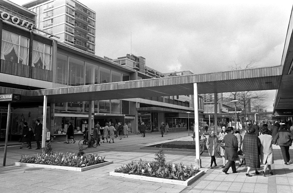 Metrobouw te Rotterdam, de Lijnbaan, Bestanddeelnr 920-1931