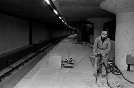 Metrobouw te Rotterdam, Bestanddeelnr 920-1928
