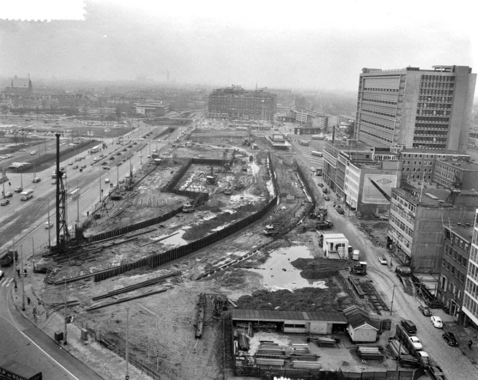 Metrobouw te Rotterdam, Bestanddeelnr 912-0330