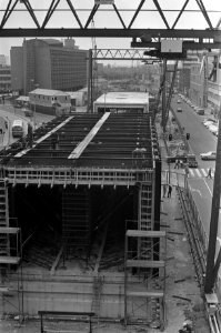 Metros, openbaar vervoer, bouwactiviteiten, infrastructuur, Bestanddeelnr 925-6474