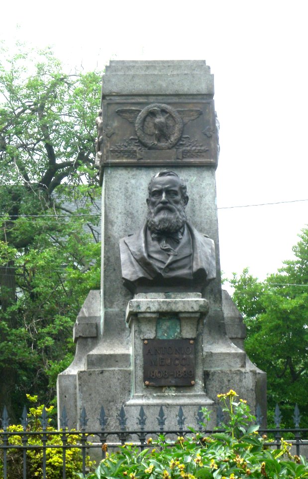Meucci monument Staten Island jeh