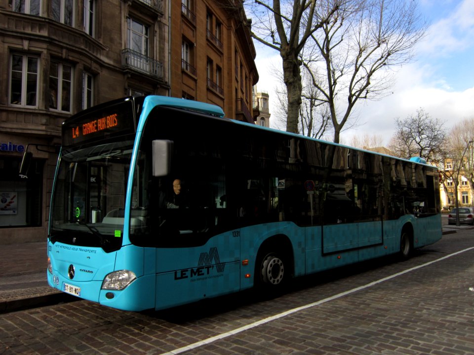 Metz Le Met' Mercedes-Benz Citaro n°1331 L4 Gare - Copie