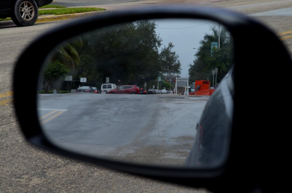 Miami Beach rising above road raising 2015 05