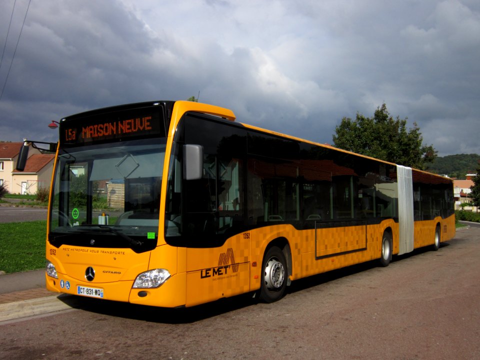 Metz Le Met'Mercedes-Benz Citaro G n°1352 L5a Maison Neuve (2)