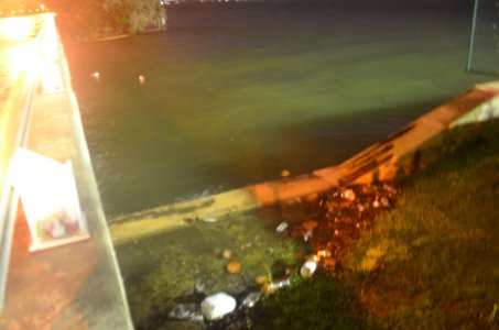 Miami Beach tidal flooding with rain at high tide during king tides 12