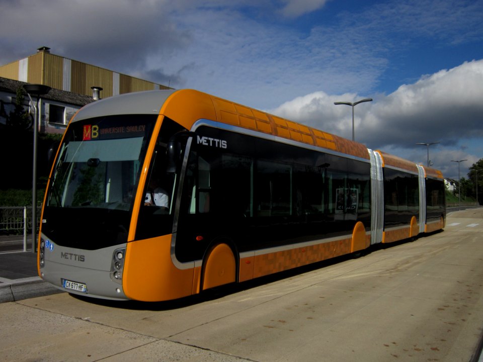 Metz Le Met' Van Hool Exquicity 24 n°1326 MB Centre Pompidou Metz