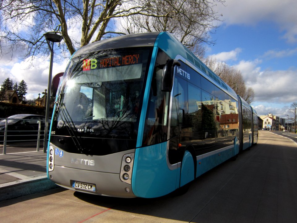 Metz Le Met' Van Hool Exquicity 24 n°1312 MB Cimetière de l'Est (1)