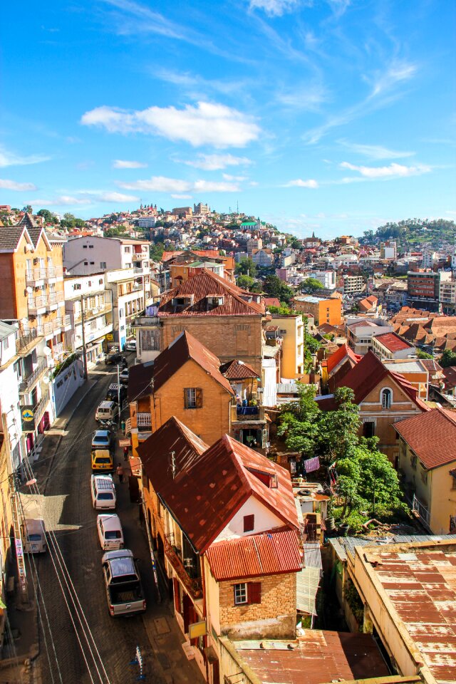 Old town madagascar african city