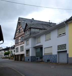 Meudt, Rathaus, Rückseite