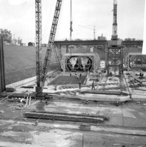 Metrobouw in Rotterdam, Bestanddeelnr 913-0424