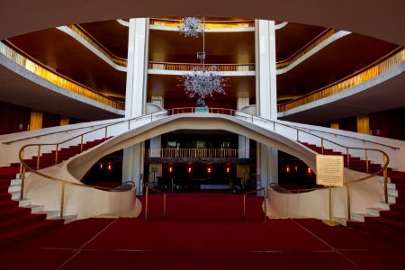 Metropolitan Opera House staircase photo